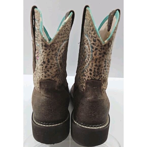 Ariat ~Woman Size 9B~ Brown Fatbaby Heritage Western Boots. - Picture 12 of 16